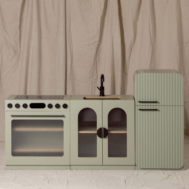 Kids By Design - Keuken Design - Sage Groen - Complete Set (3-delig)