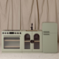 Kids By Design - Keuken Design - Sage Groen - Complete Set (3-delig)