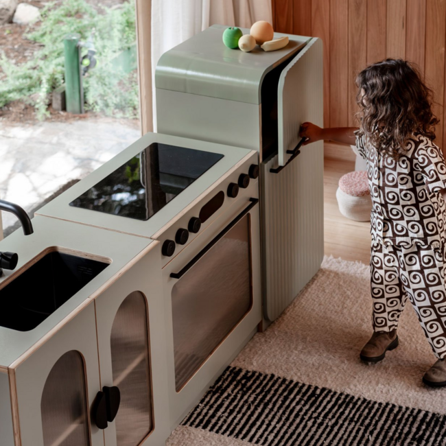 Kids By Design - Keuken Design - Sage Groen - Complete Set (3-delig)