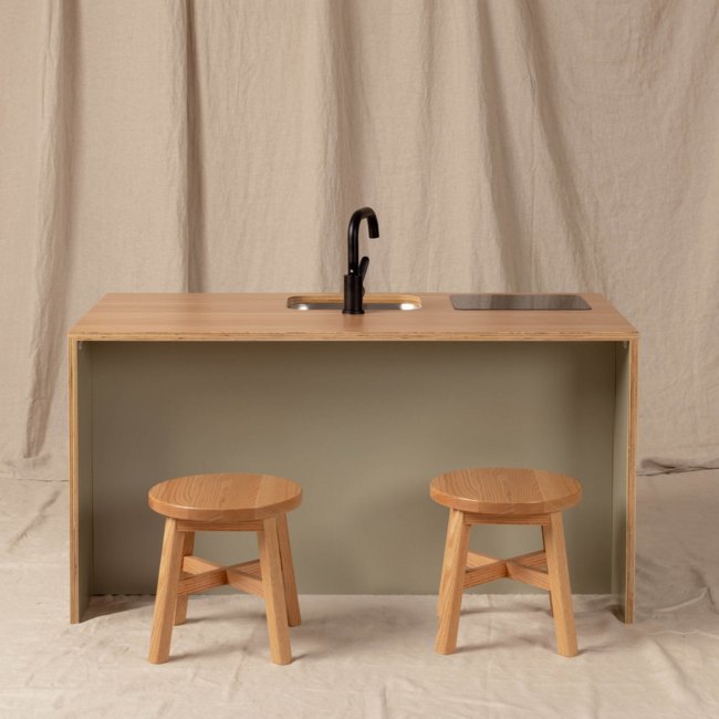 Kids By Design - Keuken & Bar - Sage Groen - Set Peuter (3-delig)
