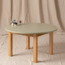 Kids By Design - Tafel Rond Set Sage Groen (Ø 90cm ) - BSO (5-delig)