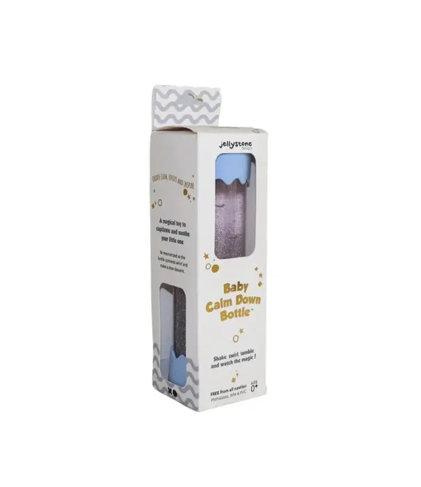 Jellystone Design Jellystone - Sensorische Fles - Zacht Blauw