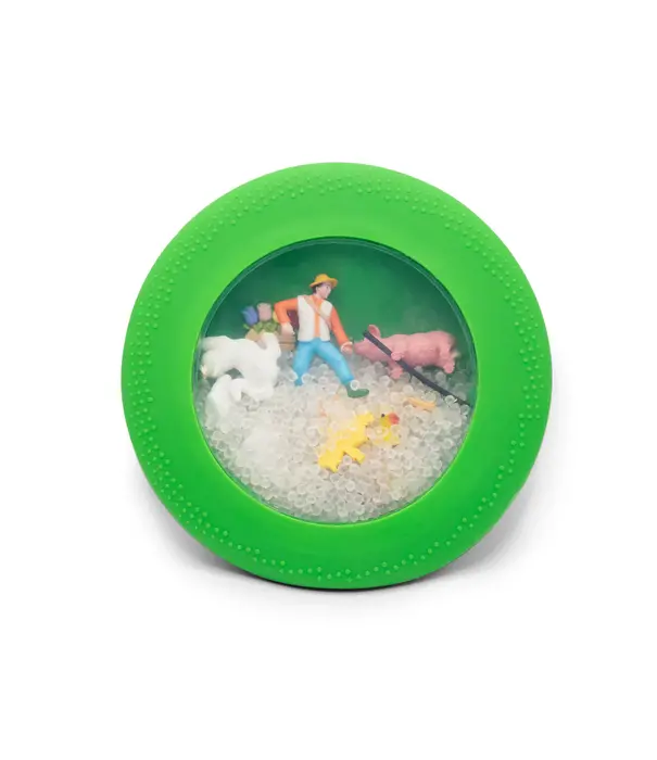 Jellystone Design Jellystone - Peekaboo Sensorisch Zakje - Boerderij