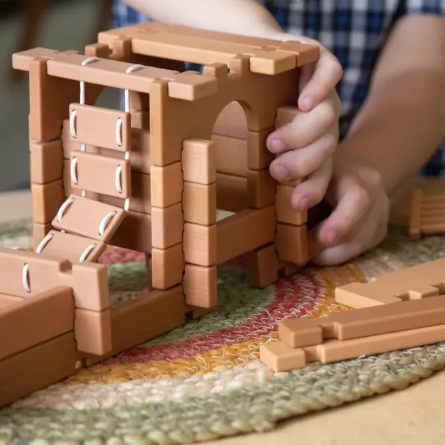 Guidecraft - Notch Blocks - Western (129-delig)