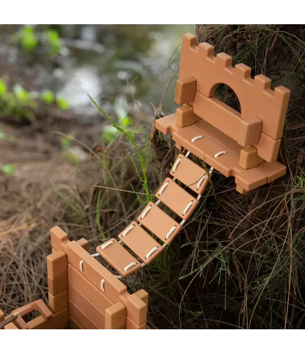 Guidecraft Guidecraft - Notch Blocks - Eastern (132-delig)
