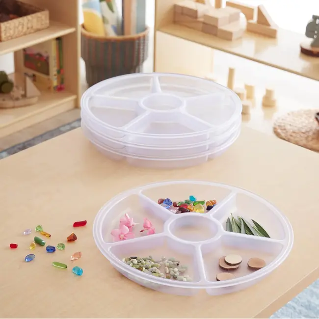 Guidecraft - Loose Parts Sorteer Trays (4-delig)