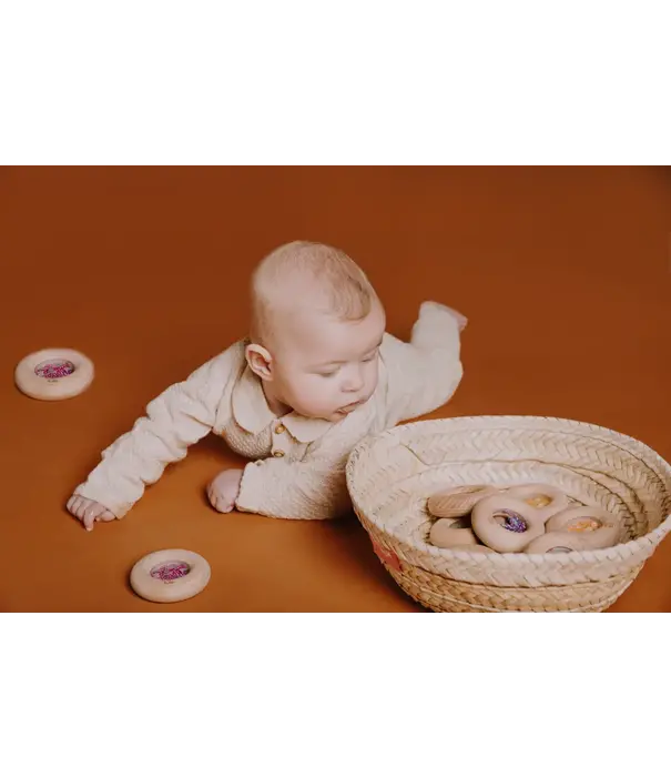 Petit Boum - Sensorische Donut Set (4-delig)