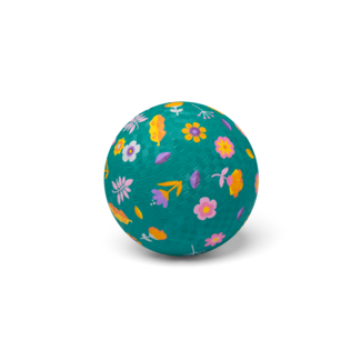 Little L Speelbal - Bloemen (13 cm)