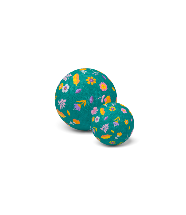 Little L Little L - Speelbal - Bloemen (13 cm)