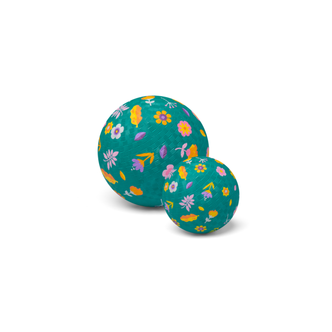 Little L - Speelbal - Bloemen (13 cm)