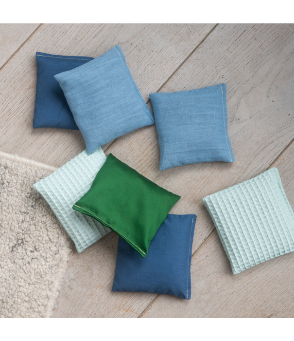 Little Botanic Label Little Botanic label - Sensorische pittenzakjes - Waters & Greens (7-delig)