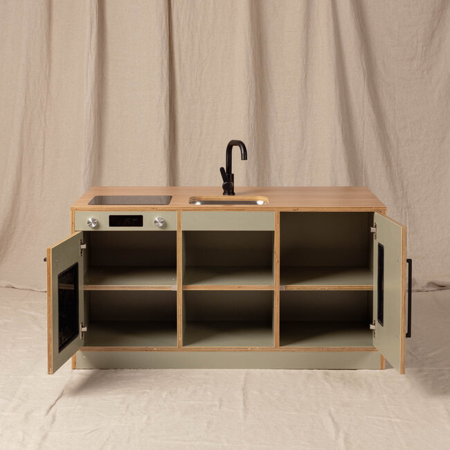 Kids By Design - Keuken & Bar - Sage Groen - Set Peuter (3-delig)