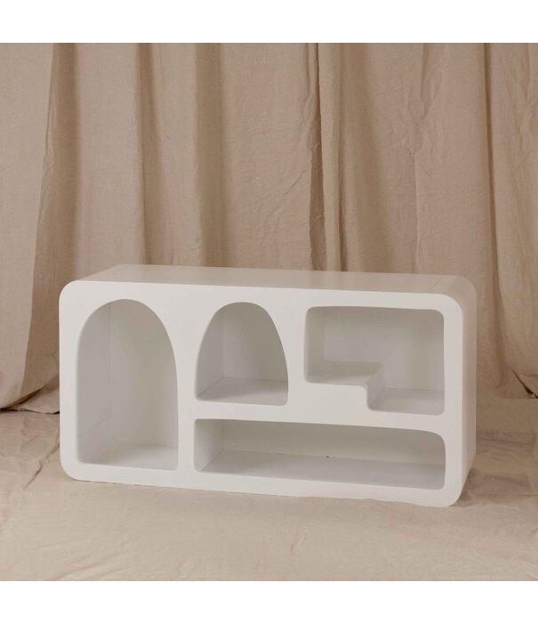 Kids By Design Kids By Design - Organische Vakkenkast Santorini - Laag (H 60 cm)