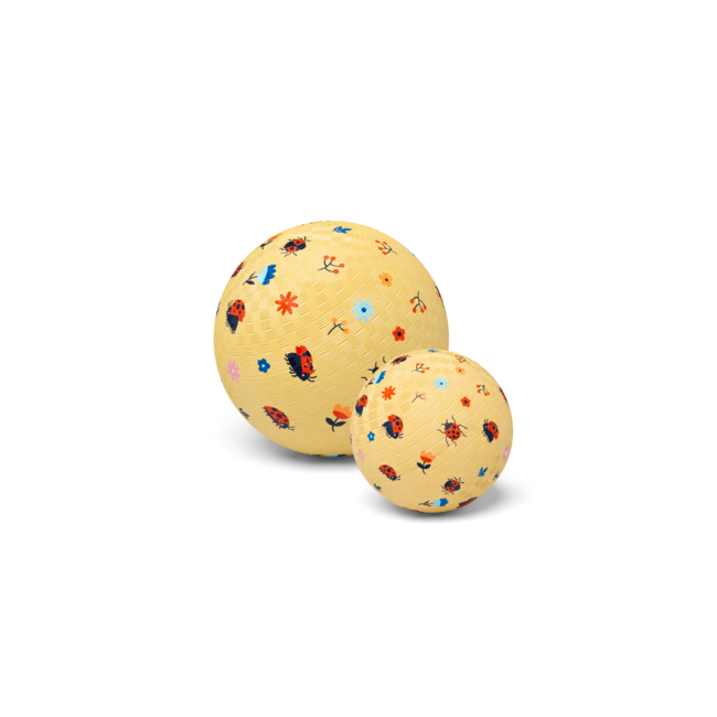 Little L - Speelbal - Lieveheersbeestjes (13 cm)