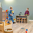 Kids By Design - Kookeiland & Krukjes Set - Sage Groen - Peuter (3-delig)