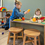 Kids By Design - Kookeiland & Krukjes Set - Sage Groen - Dreumes (3-delig)