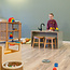 Kids By Design - Kookeiland & Krukjes Set - Sage Groen - Dreumes (3-delig)