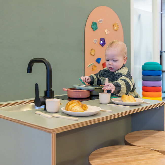 Kids By Design - Kookeiland - Sage Groen - Peuter (H 45 cm)