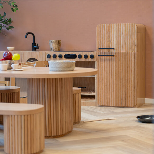 Kids By Design - Koelkast Design - Blank Hout
