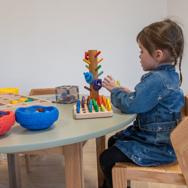 Kids By Design - Eiken Stoel Alfie - Peuter (30 cm)