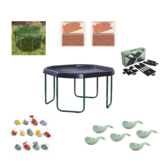 JUTTER & Co. | Ready to Play Speelpakket - Tuff Tray Buiten  Thema Voertuigen & Buiten