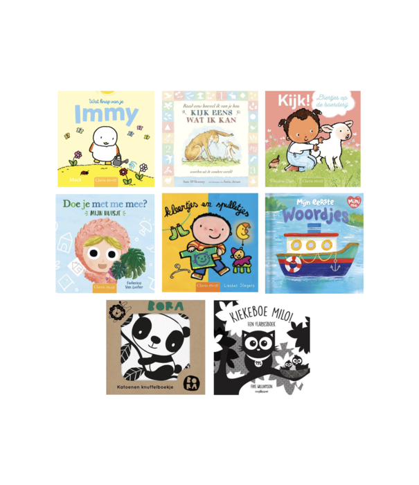 JUTTER & Co. JUTTER & Co. | Compleet Boekenpakket 1  - Baby & -Dreumes