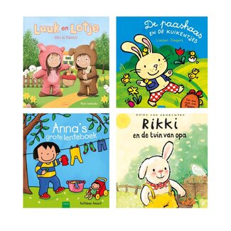 JUTTER & Co. Ready to Play Speelpakket - Boekenpakket Lente & Pasen