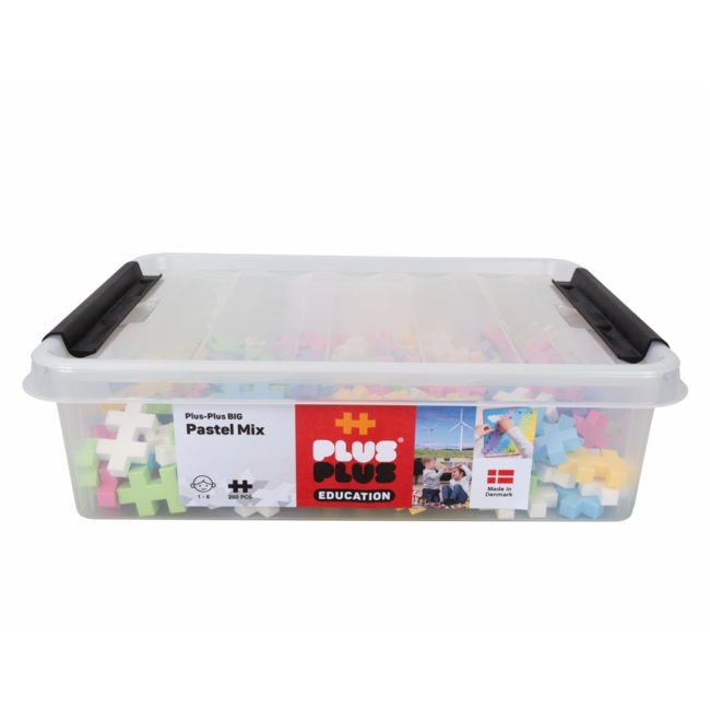 Plus-Plus Education - BIG Pastel Bouwstenen (200-delig)