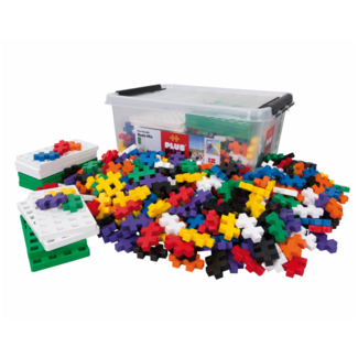 Plus-Plus Education Basic BIG Bouwstenen & Bouwplaten (410-delig)