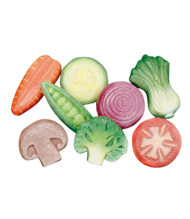 Sensorische Speelstenen Groente (8-delig)