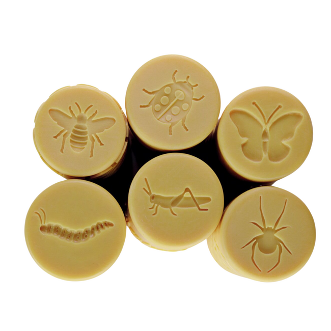 Yellow Door - Rol Stempels Tuin Insecten (6-delig)