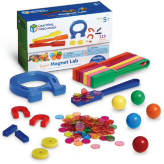 Learning Resources Super Magneet Lab Kit (119-delig)