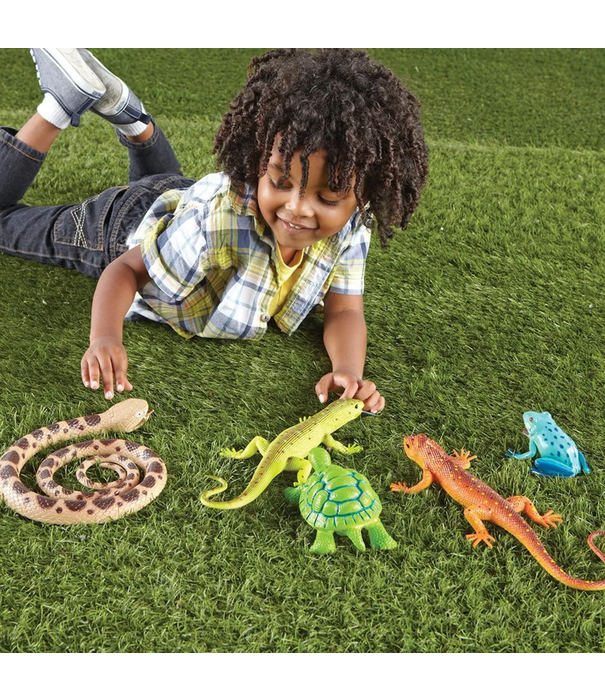 Learning Resources Learning Resources - Jumbo Reptielen & Amfibieën (5-delig)