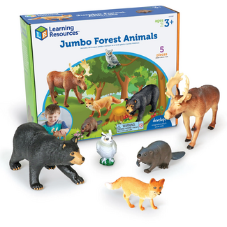 Learning Resources Jumbo Bosdieren (5-delig)