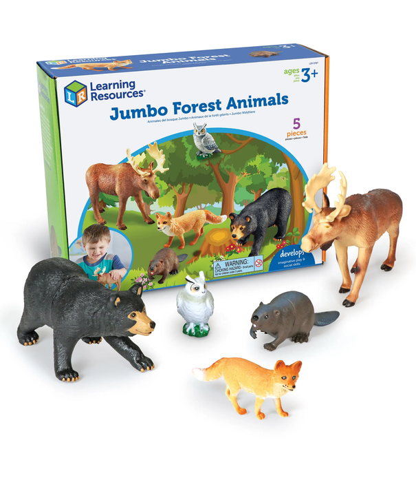Learning Resources Learning Resources - Jumbo Bosdieren (5-delig)