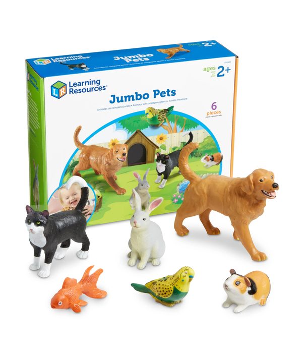 Learning Resources Learning Resources - Jumbo Huisdieren (6-delig)