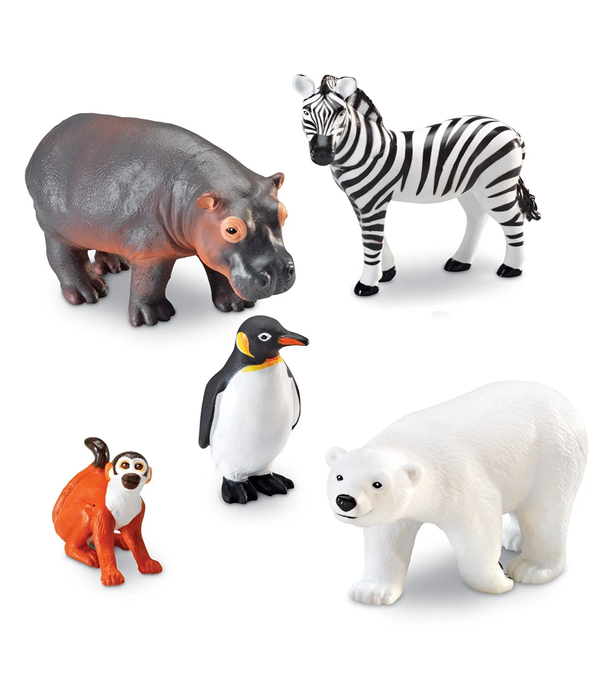 Learning Resources Learning Resources - Jumbo Dierentuin Dieren (5-delig)