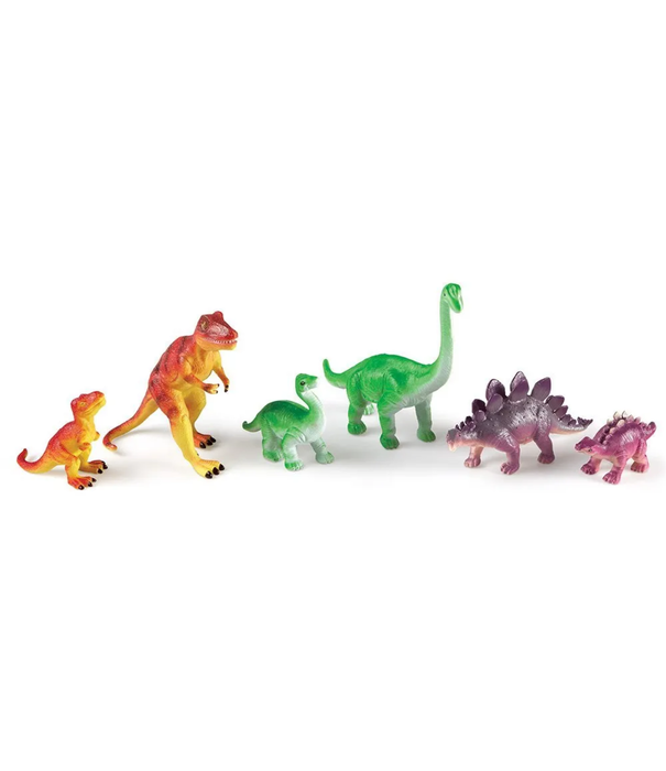 Learning Resources Learning Resources - Jumbo Dino's Mama's & Baby's (6-delig)