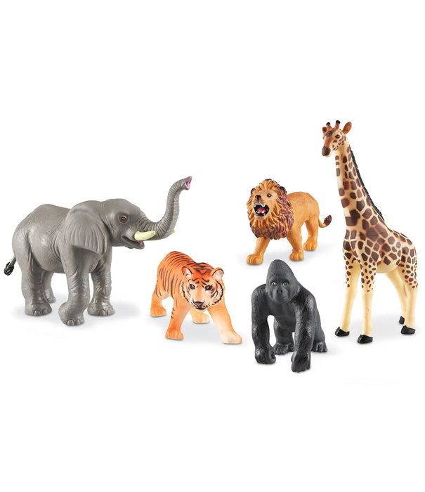 Learning Resources Learning Resources - Jumbo Wilde Dieren (5-delig)