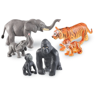 Learning Resources Jumbo Wilde Dieren Mama's & Baby's (6-delig)