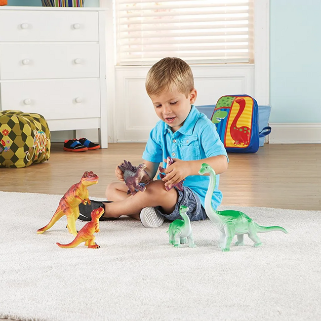 Learning Resources - Jumbo Dino's Mama's & Baby's (6-delig)