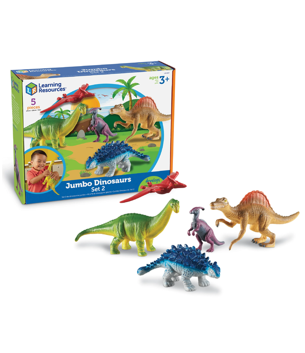 Learning Resources Learning Resources - Jumbo Dino's Set 2 (5-delig)