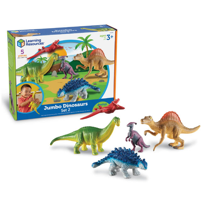Learning Resources - Jumbo Dino's Set 2 (5-delig)