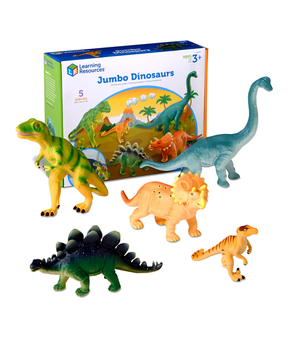 Learning Resources Learning Resources - Jumbo Dino's Set 1 (5-delig)