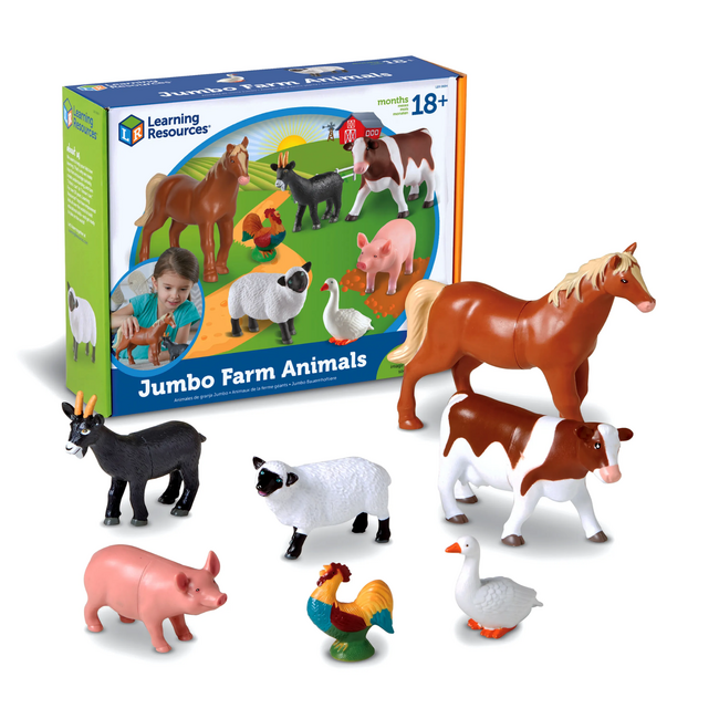 Learning Resources - Jumbo Boerderij Dieren (7-delig)