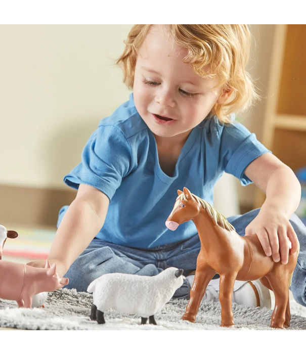 Learning Resources Learning Resources - Jumbo Boerderij Dieren (7-delig)