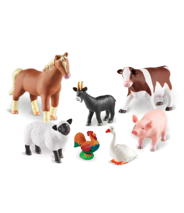 Learning Resources Learning Resources - Jumbo Boerderij Dieren (7-delig)