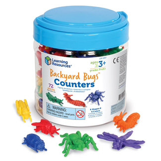 Learning Resources Sorteer  en Tel  Tuininsecten (72-delig)
