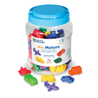 Learning Resources Sorteer  en Tel  Voertuigen (72-delig)