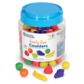 Learning Resources Sorteer  en Tel  Fruit (108-delig)